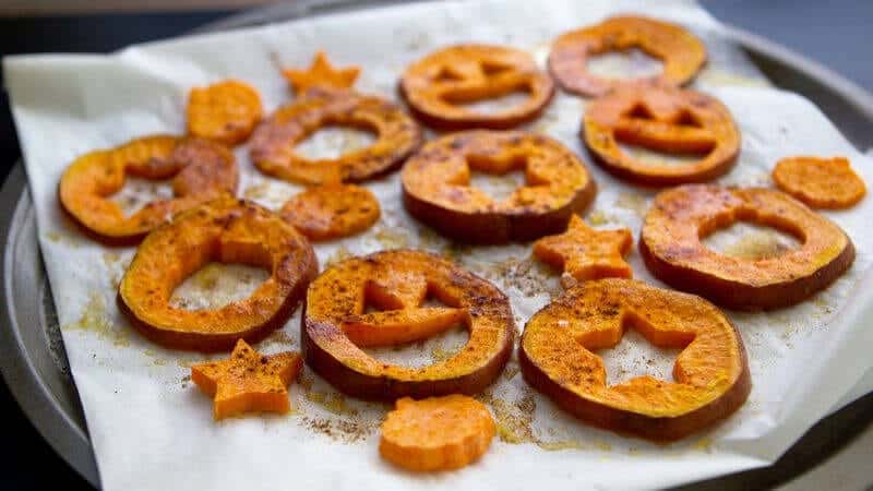 sweet potato halloween treat